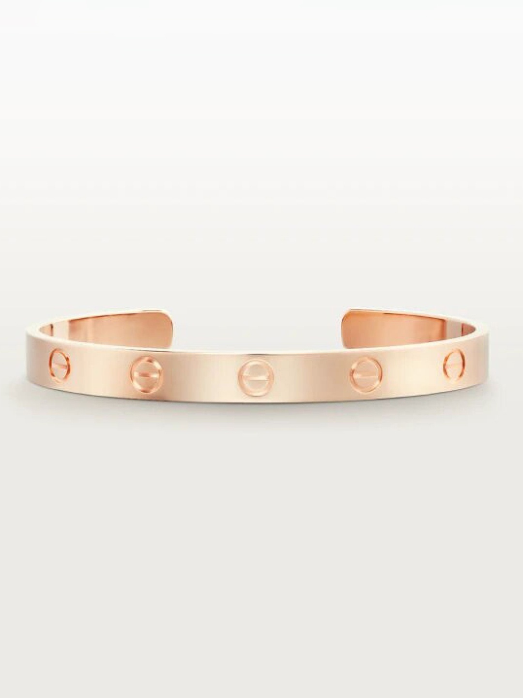 

ZIVOM Women Rose Gold-Plated Cuff Bracelet