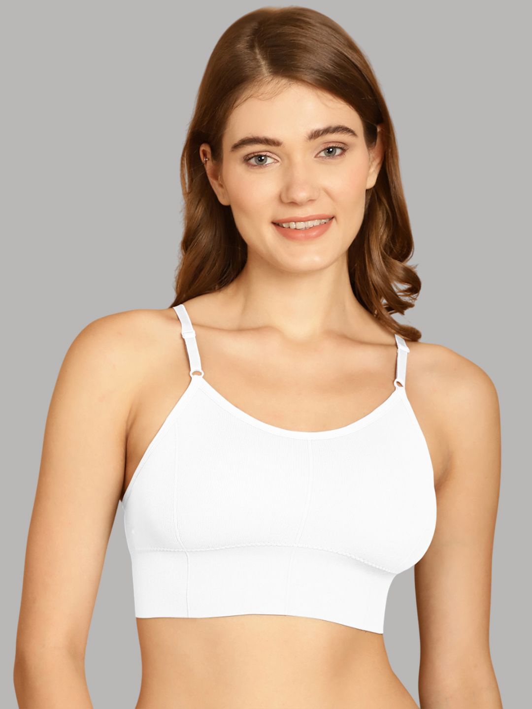 

Friskers Bra Full Coverage Lightly Padded, White