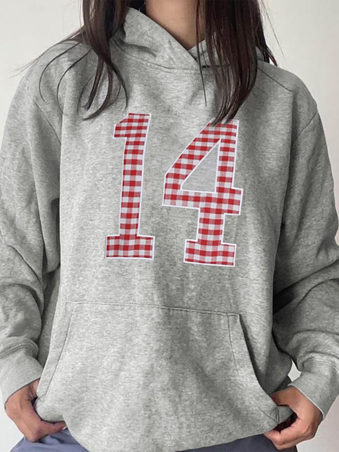 

StyleCast x Revolte Women Hooded Sweatshirt, Grey