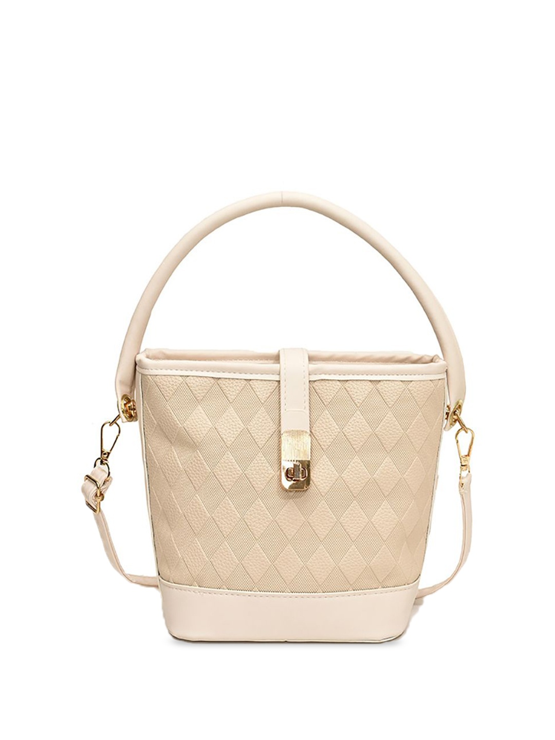 

StyleCast x Revolte PU Bucket Sling Bag, White