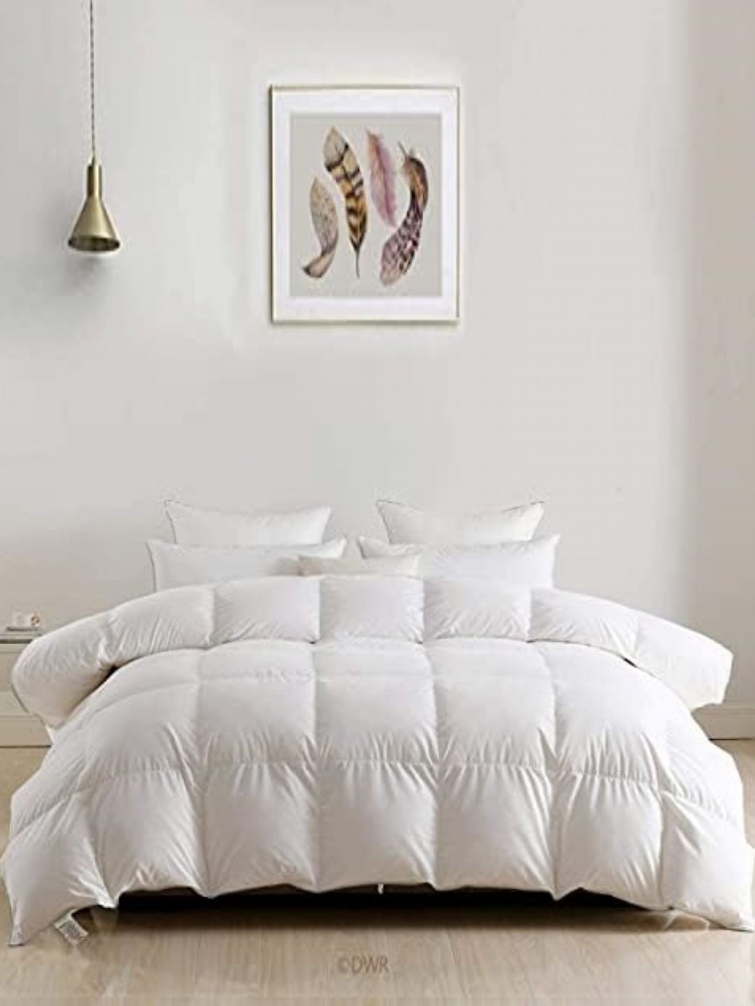 

Trance Home Linen White Microfiber Double Bed Duvet- 2.5 m x 2.7 m