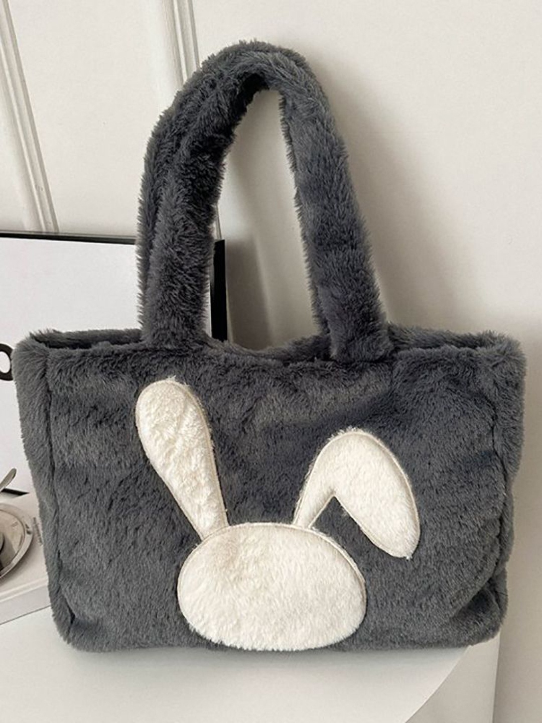 

StyleCast x Revolte Structured Handheld Bag, Grey