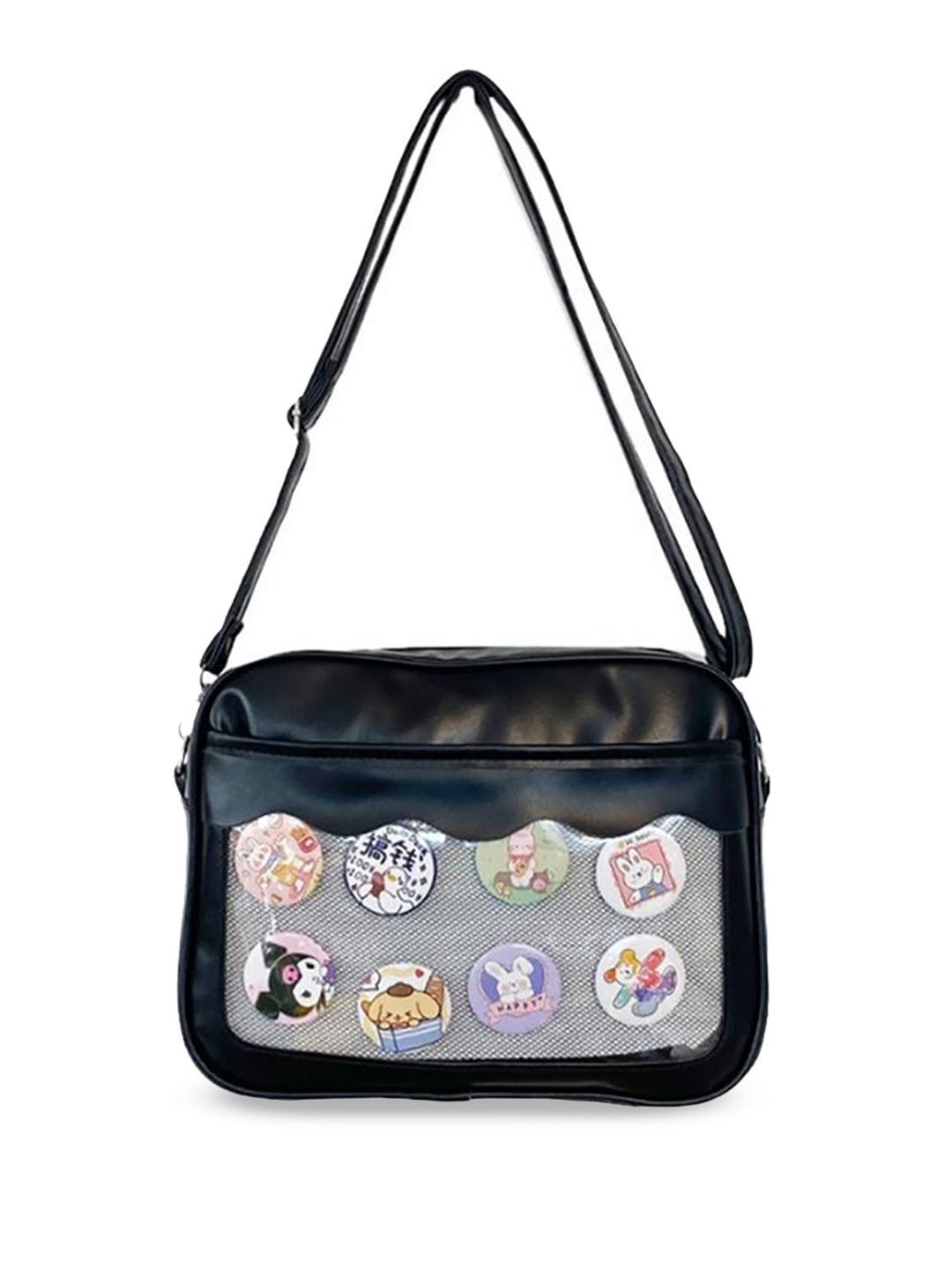 

StyleCast x Revolte PU Structured Handheld Bag, Black