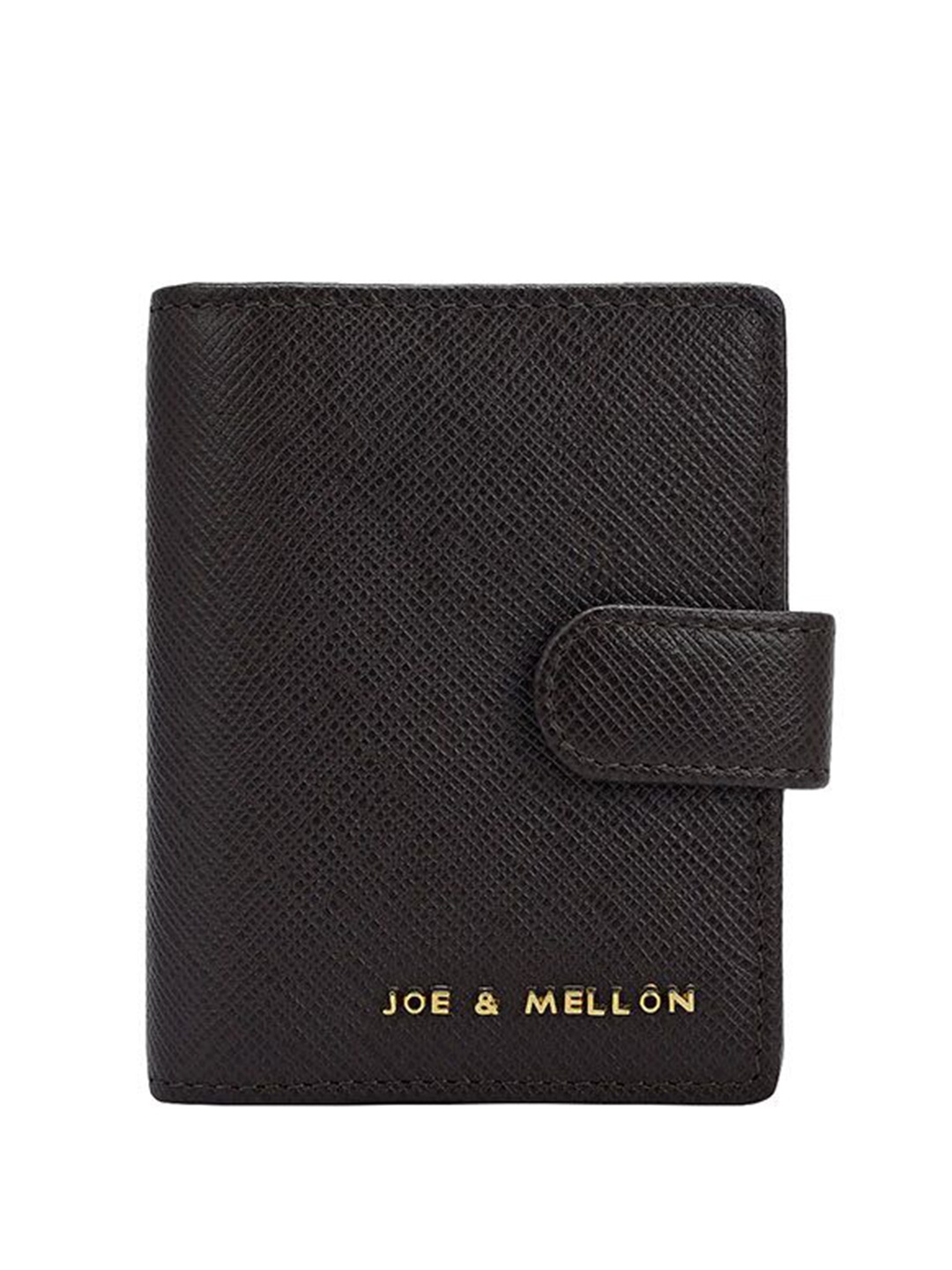 

Joe & Mellon Unisex Textured Leather Card Holder, Brown