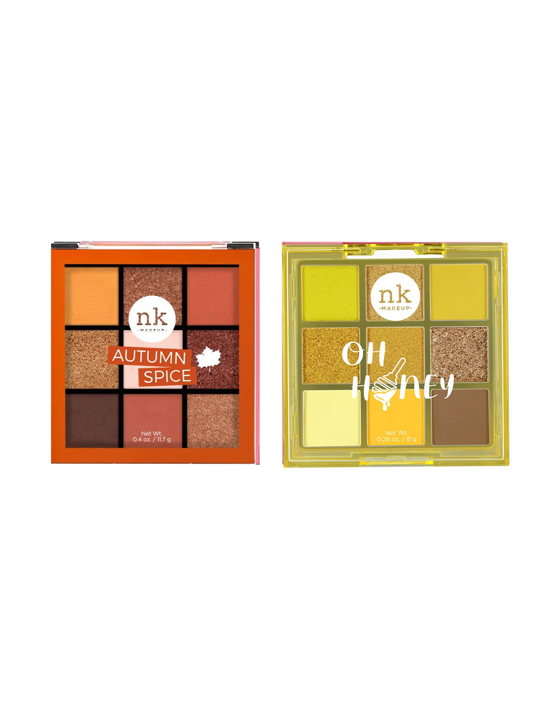 

Nicka K Eyeshadow Palette Duo - Talk of the Town, Multi
