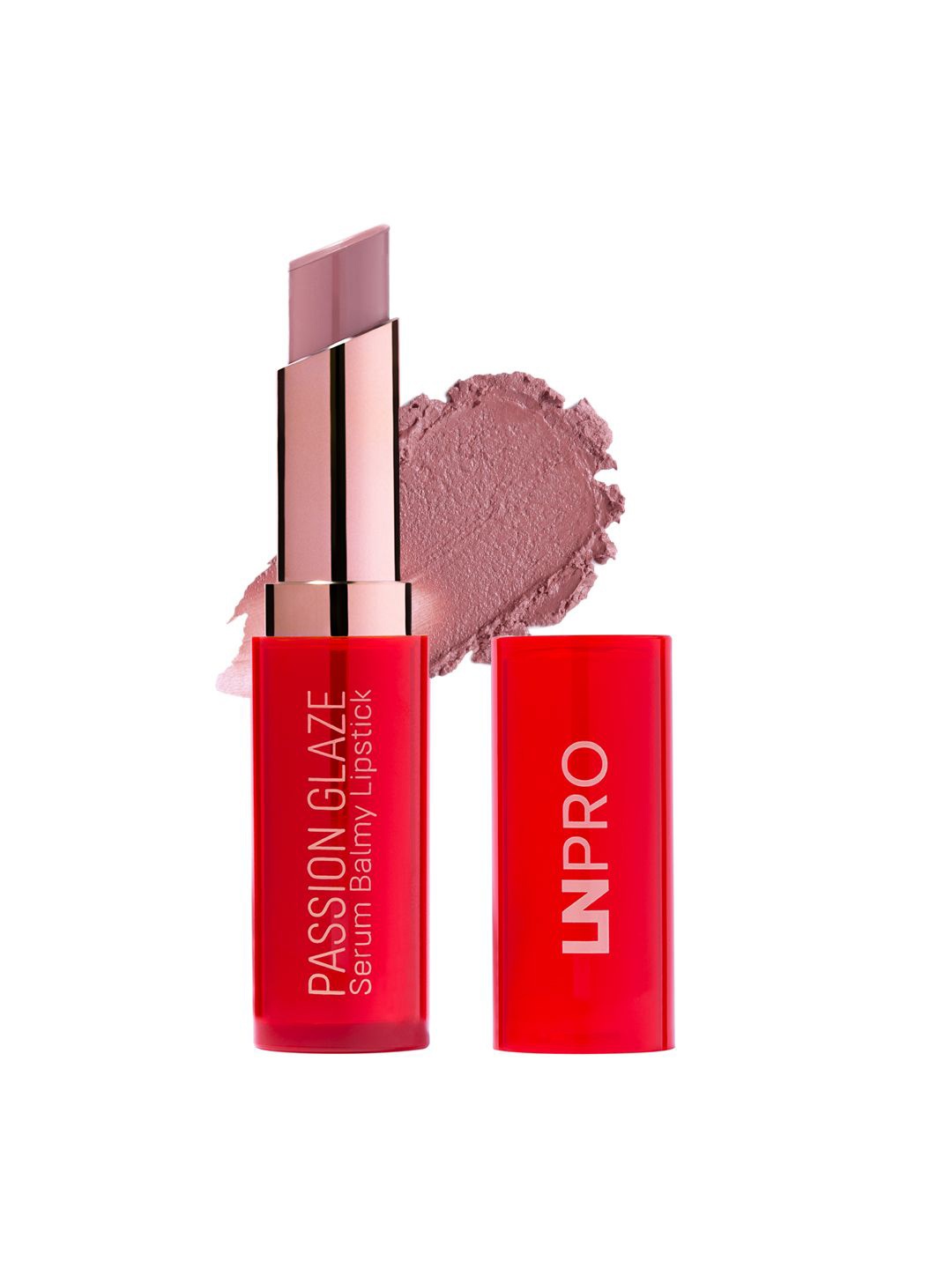 

LN PRO Passion Glaze Serum Balmy Lipstick - 3 g - Balance 103, Nude