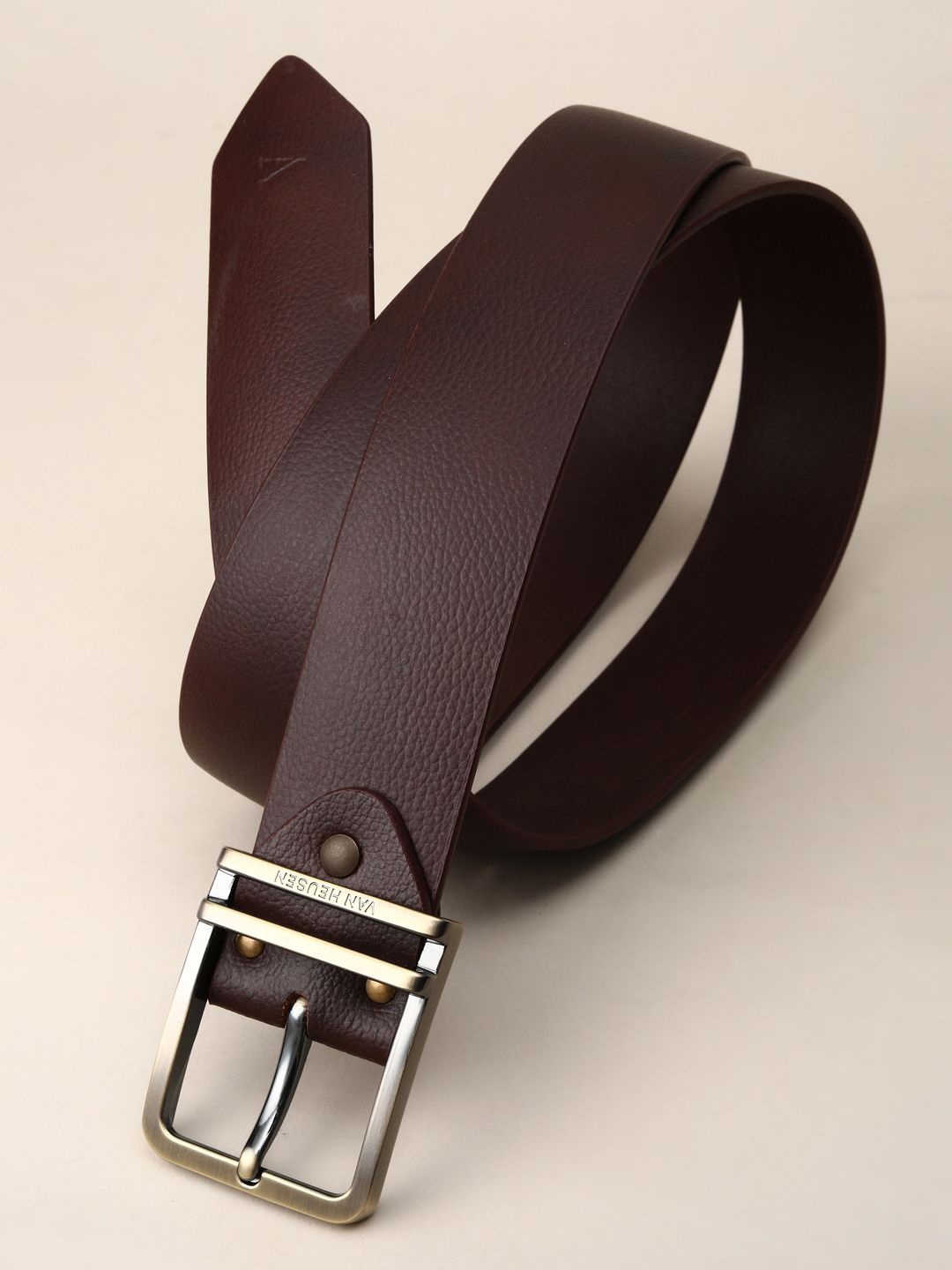 

Van Heusen Men Leather Belt, Brown