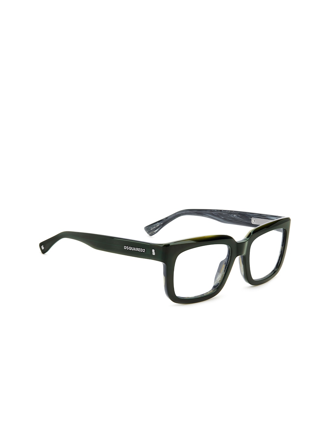 

Dsquared2 Men Full Rim Rectangle Frames, Green