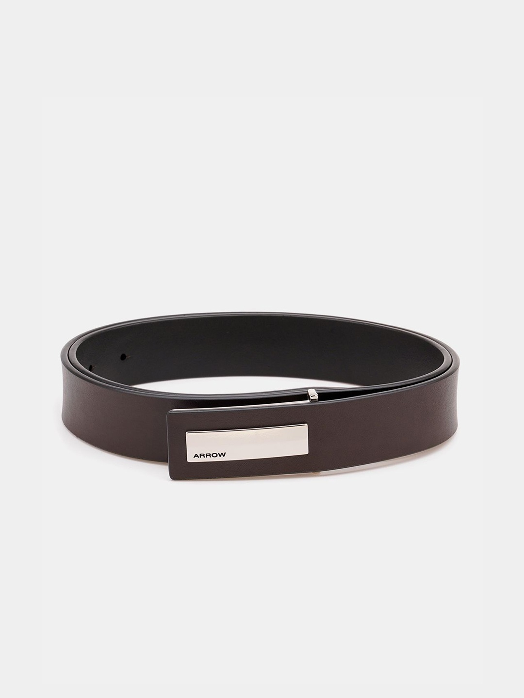 

Arrow Men Leather Formal Belt, Brown