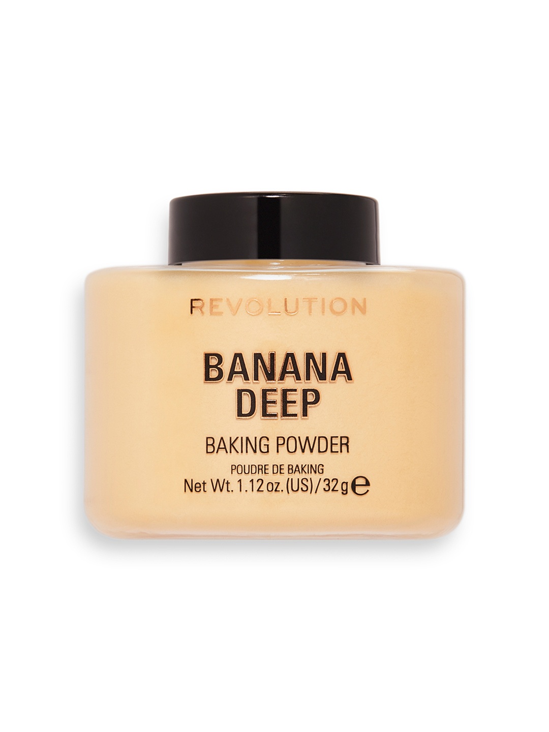 

Makeup Revolution London Finely Milled Loose Face Baking Powder 32g - Banana Deep, Beige