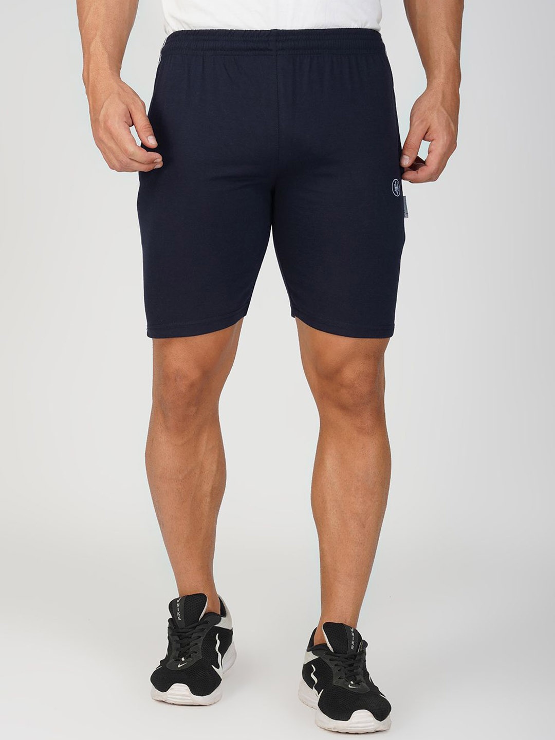 

BEILI Men Running Sports Shorts, Blue