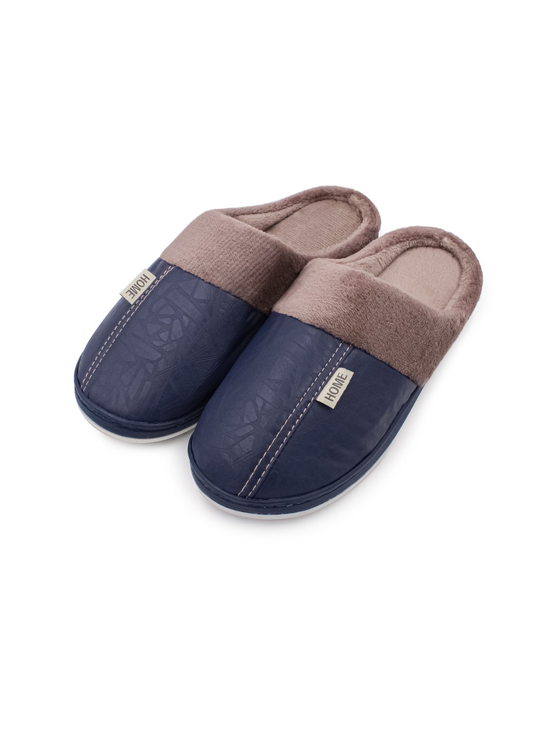 

JENNA Men Room Slippers, Blue