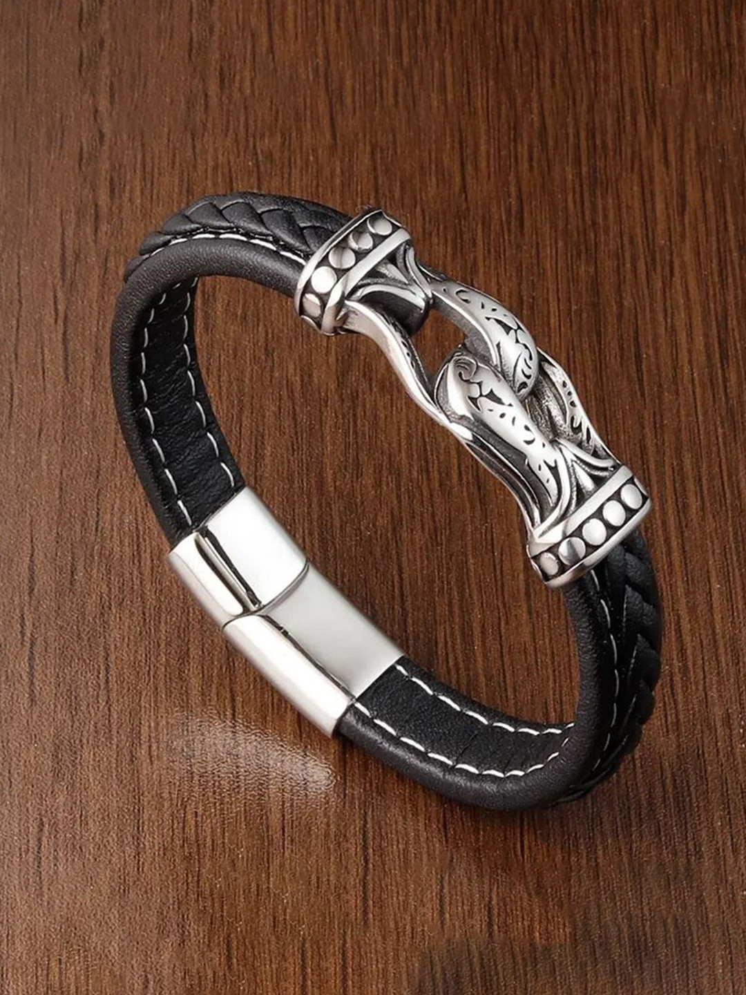 

The Roadster Lifestyle Co Silver-Plated Bracelet