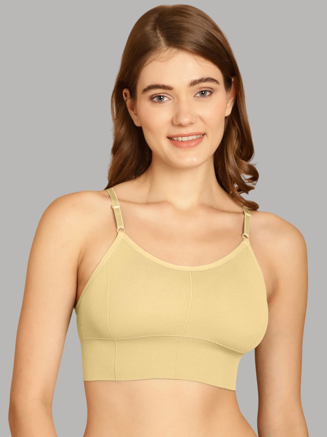 

Friskers Bra Full Coverage Lightly Padded, Beige
