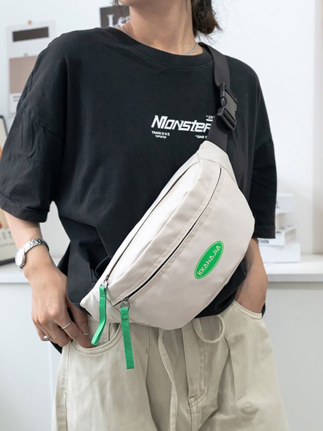 

StyleCast x Revolte Hobo Bag, White