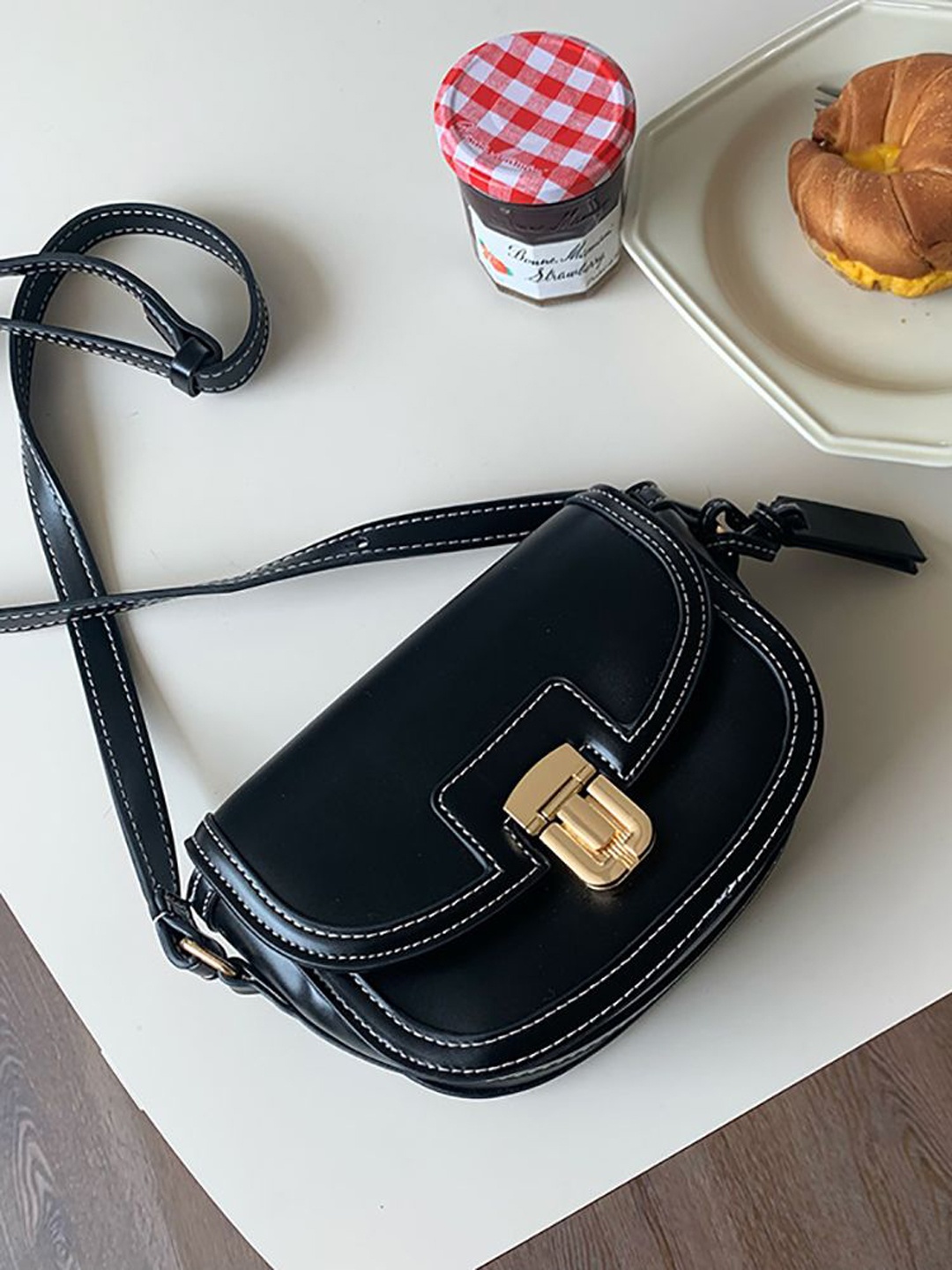 

StyleCast x Revolte Sling Bag, Black