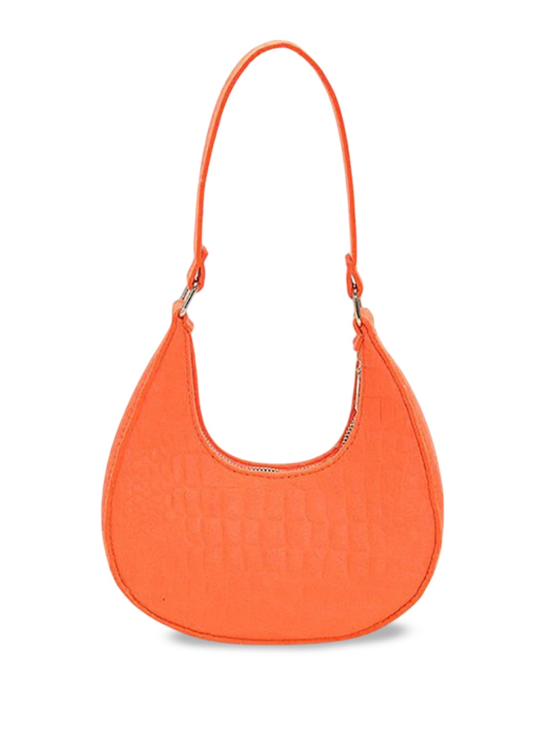 

StyleCast x Revolte Textured Hobo Bag, Orange