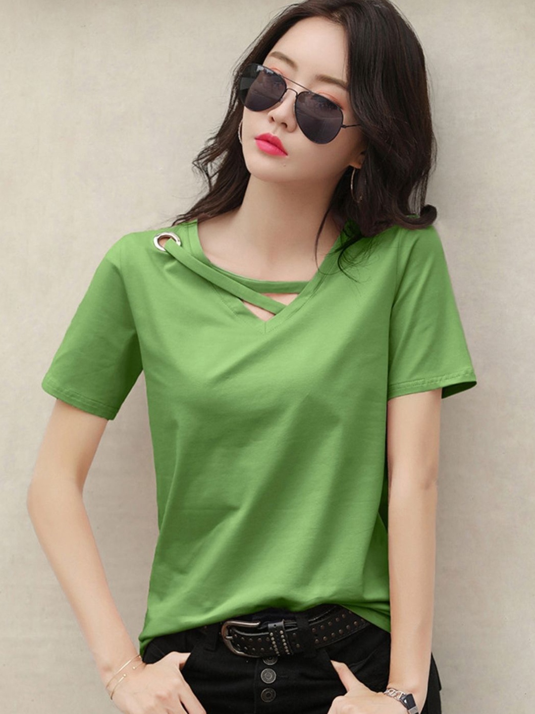 

StyleCast Top, Green