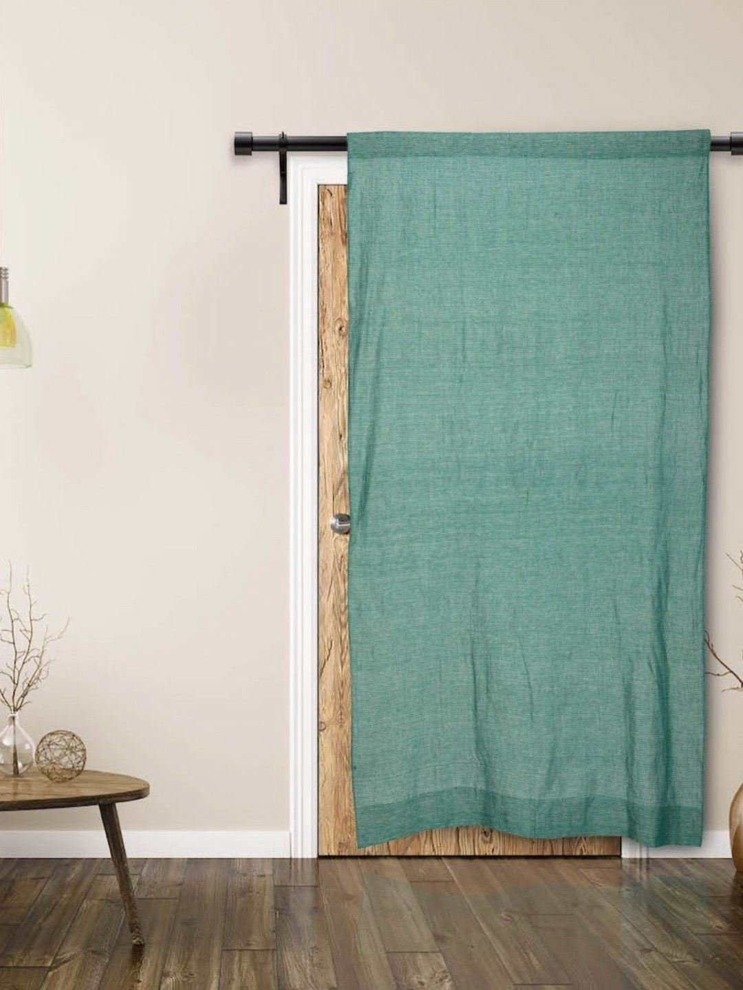 

ArtEastri Green Door Curtain