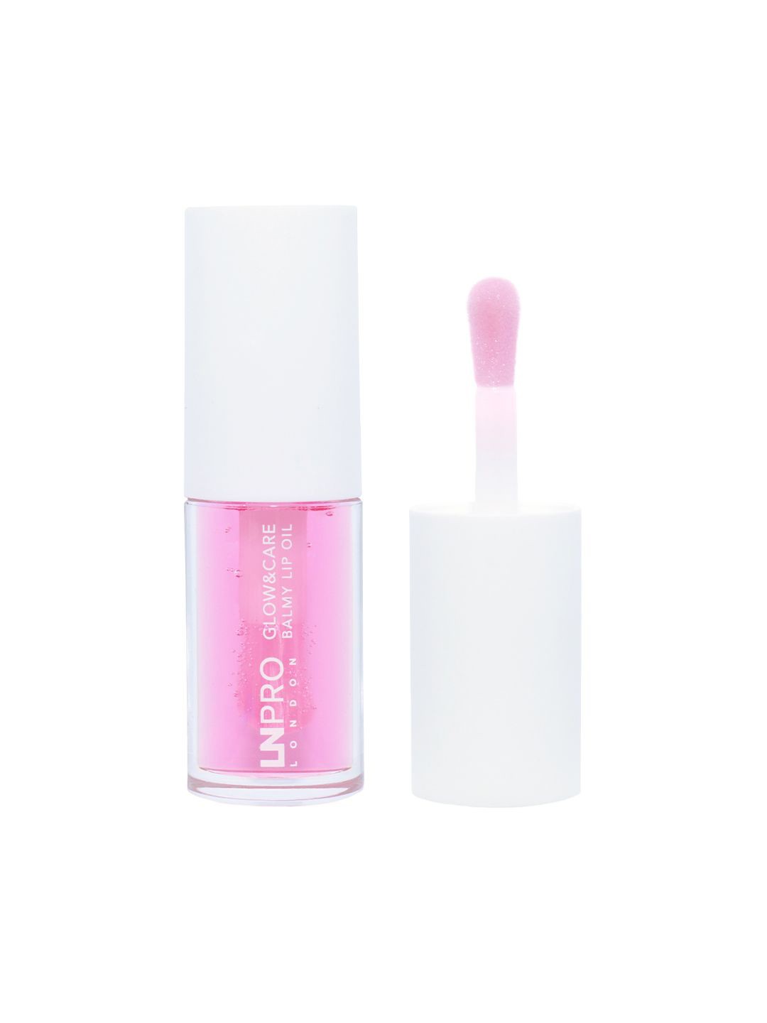 

LN PRO Glow & Care Balmy Lip Oil- 3.7 ml- Strawberry Cream 103, Pink