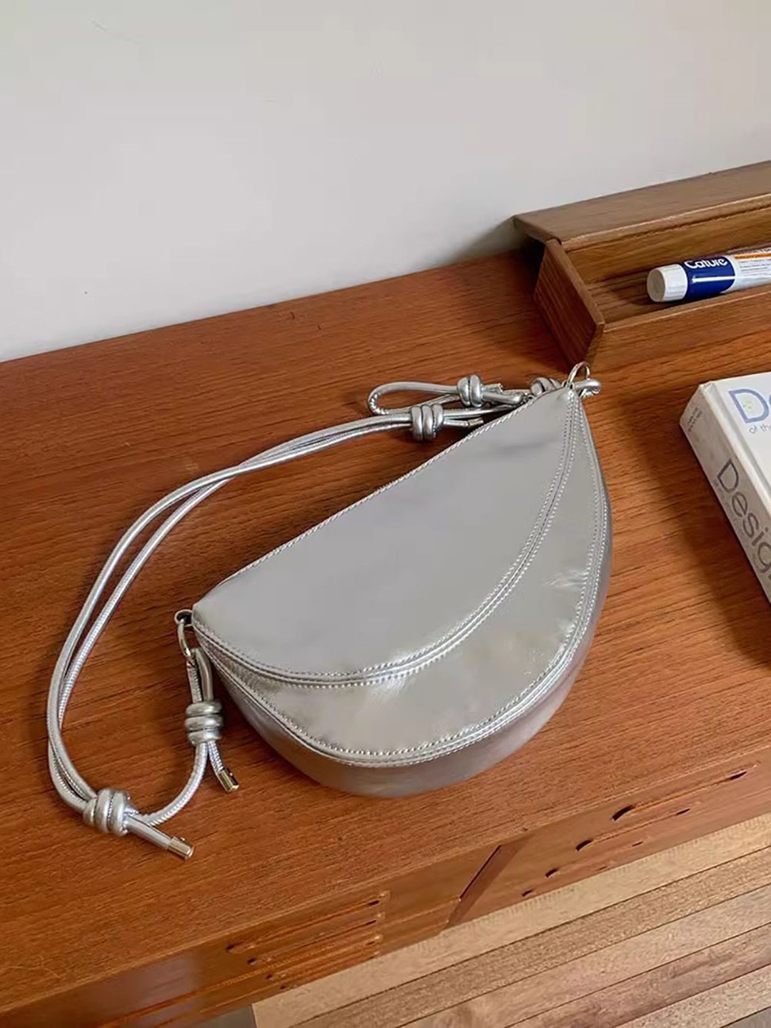 

StyleCast x Revolte Hobo Bag, Silver