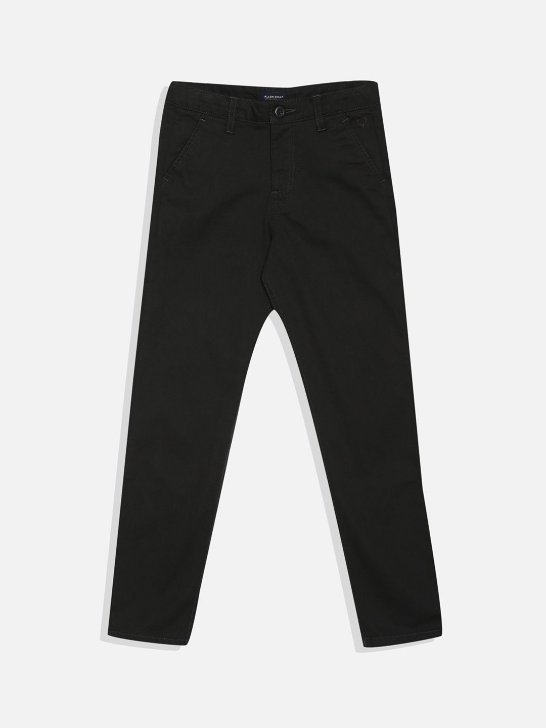 

Allen Solly Junior Boys Slim Fit Trousers, Black