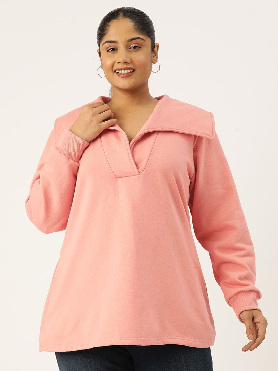 

theRebelinme Women Cotton Top, Pink