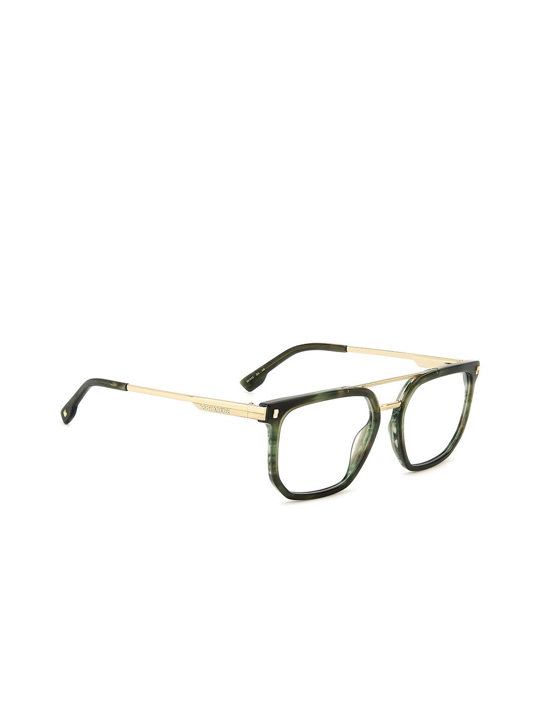 

Dsquared2 Men Full Rim Rectangle Frames, Green