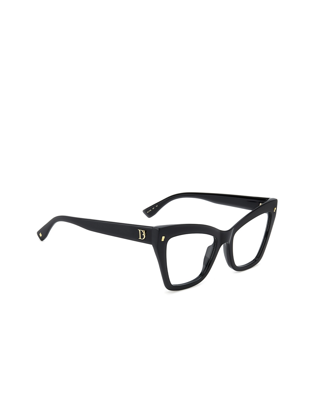 

Dsquared2 Women Full Rim Cateye Frames, Black