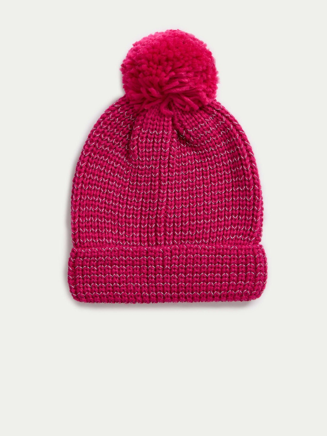 

Marks & Spencer Girls Reflective Beanie, Pink