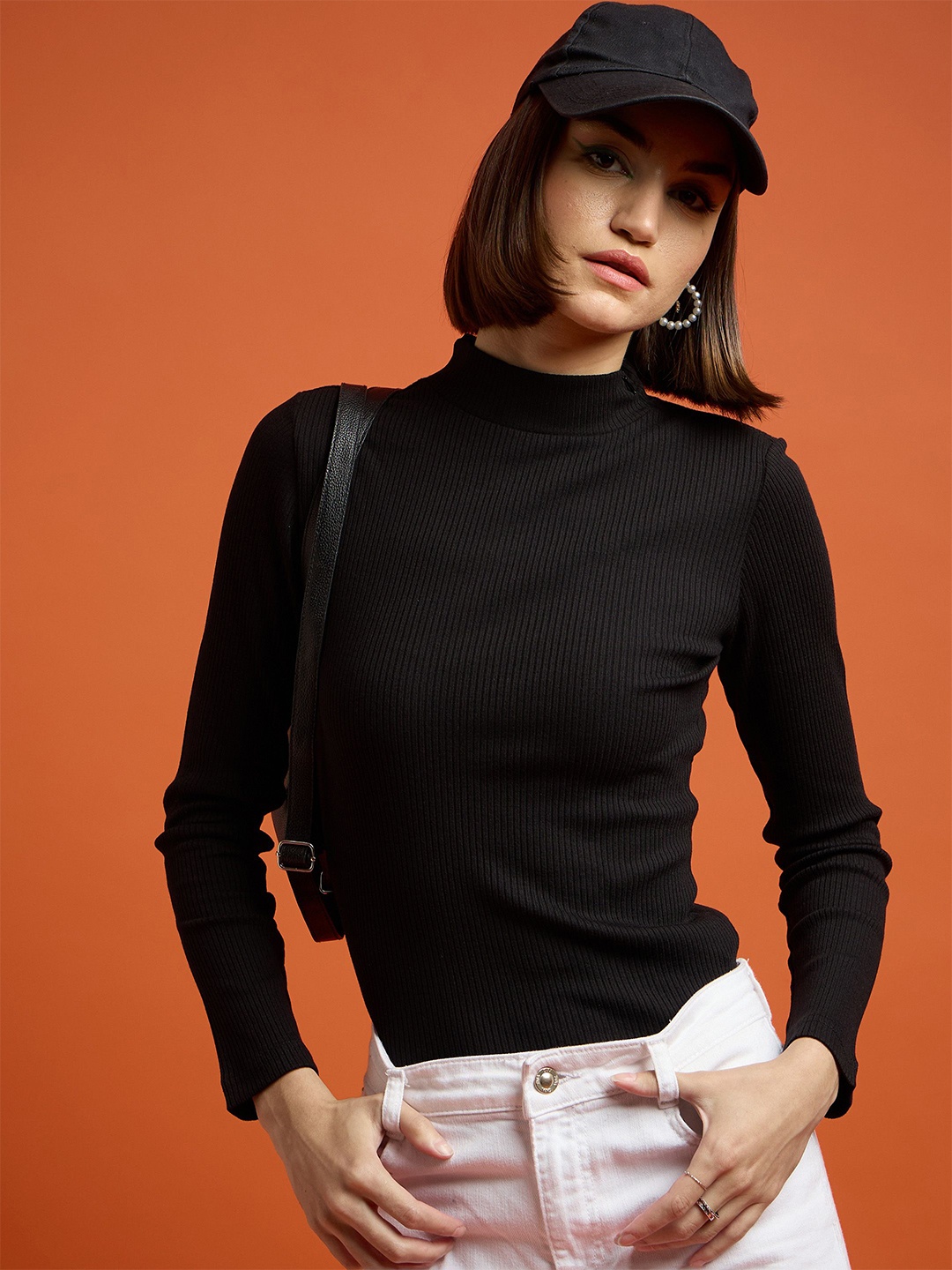 

SASSAFRAS Top, Black