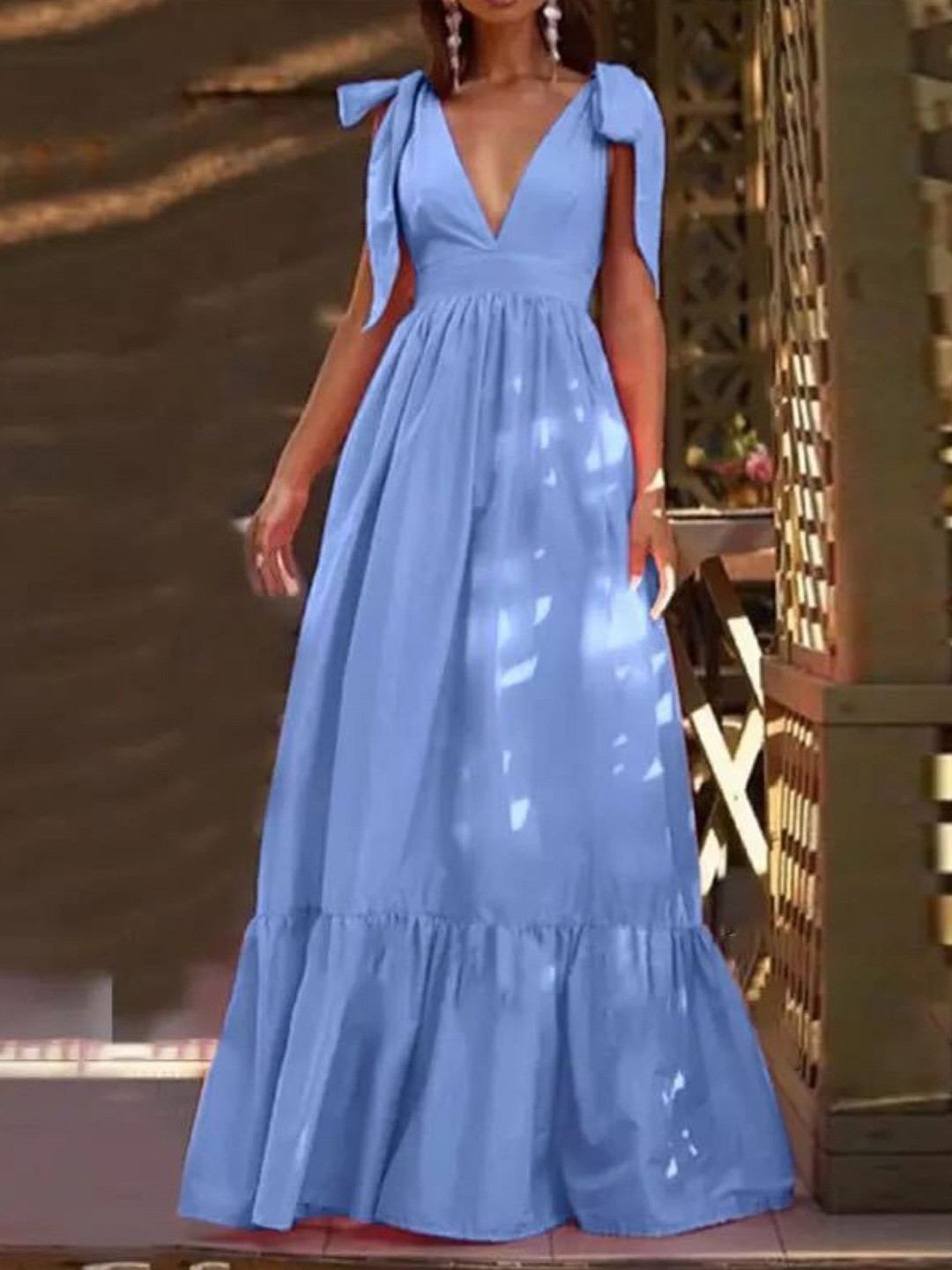 

StyleCast A-Line Maxi Dress, Blue