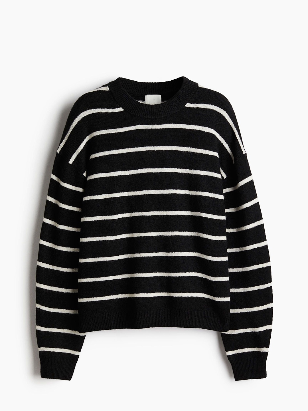 

H&M Women Knitted Jumper, Black