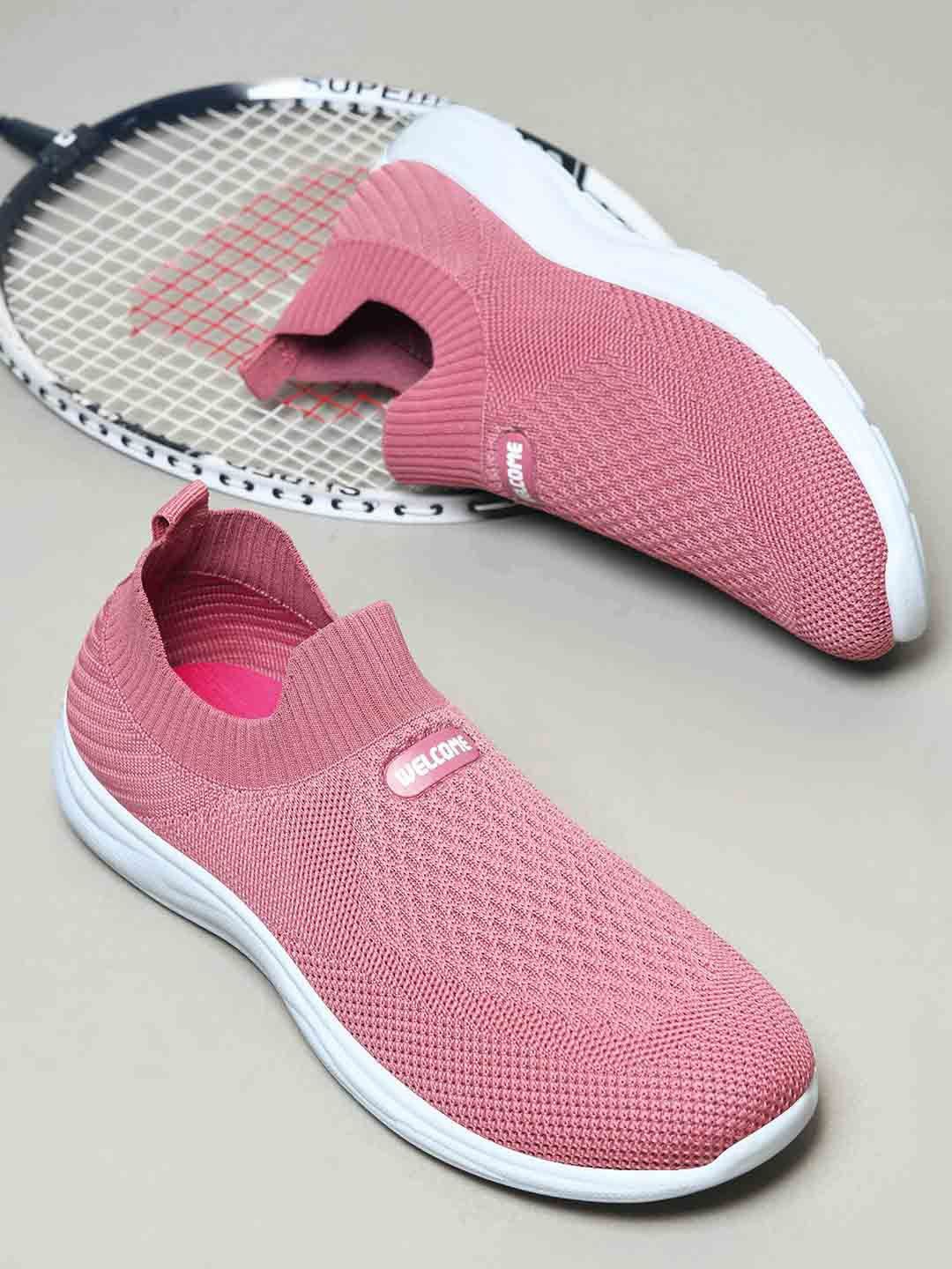 

WELCOME Women Slip-On Sneakers, Pink