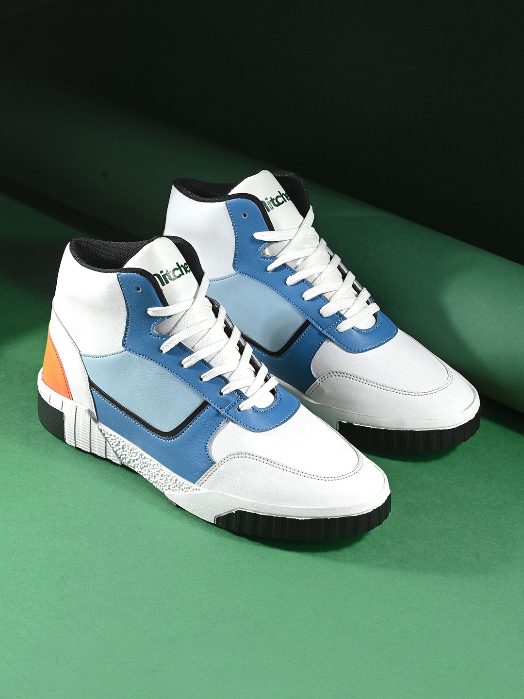 

glitchez Men Colourblocked Sneakers, Multi