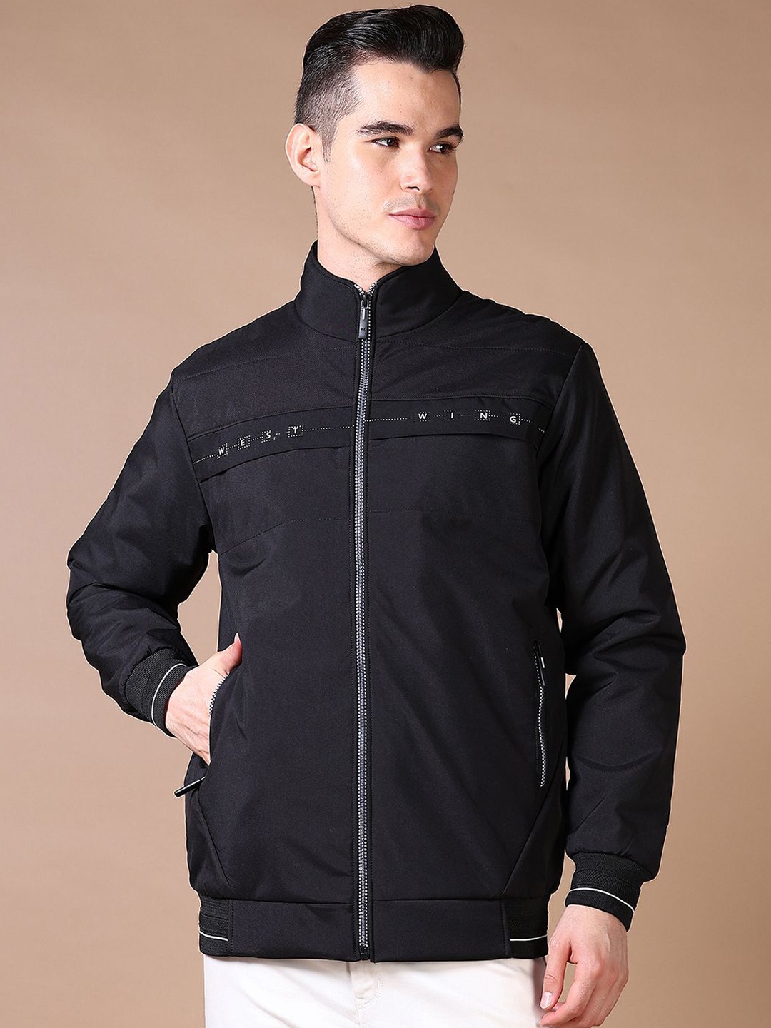 

V-Mart Men Denim Jacket, Black
