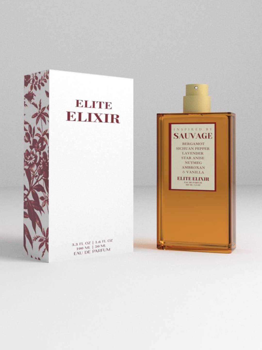 

ELITE ELIXIR Sauvage Long Lasting Eau De Parfum - 100 ml, Yellow