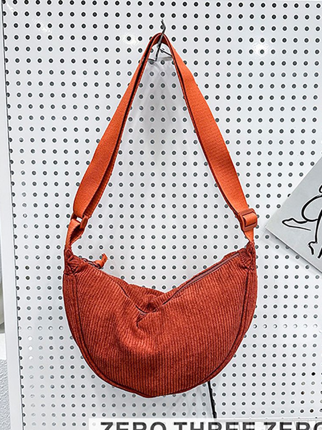 

StyleCast x Revolte Hobo Bag, Orange