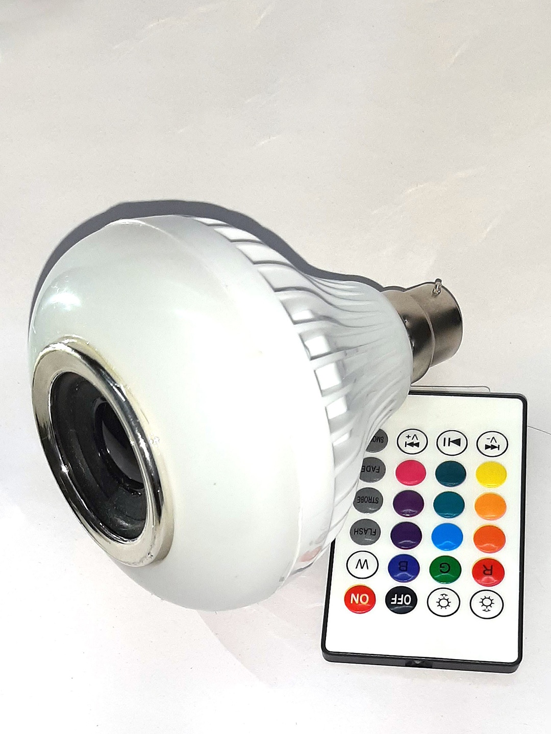 

SPARK WORLD White Wireless Music Playing With Remote Control LED Smart Light
