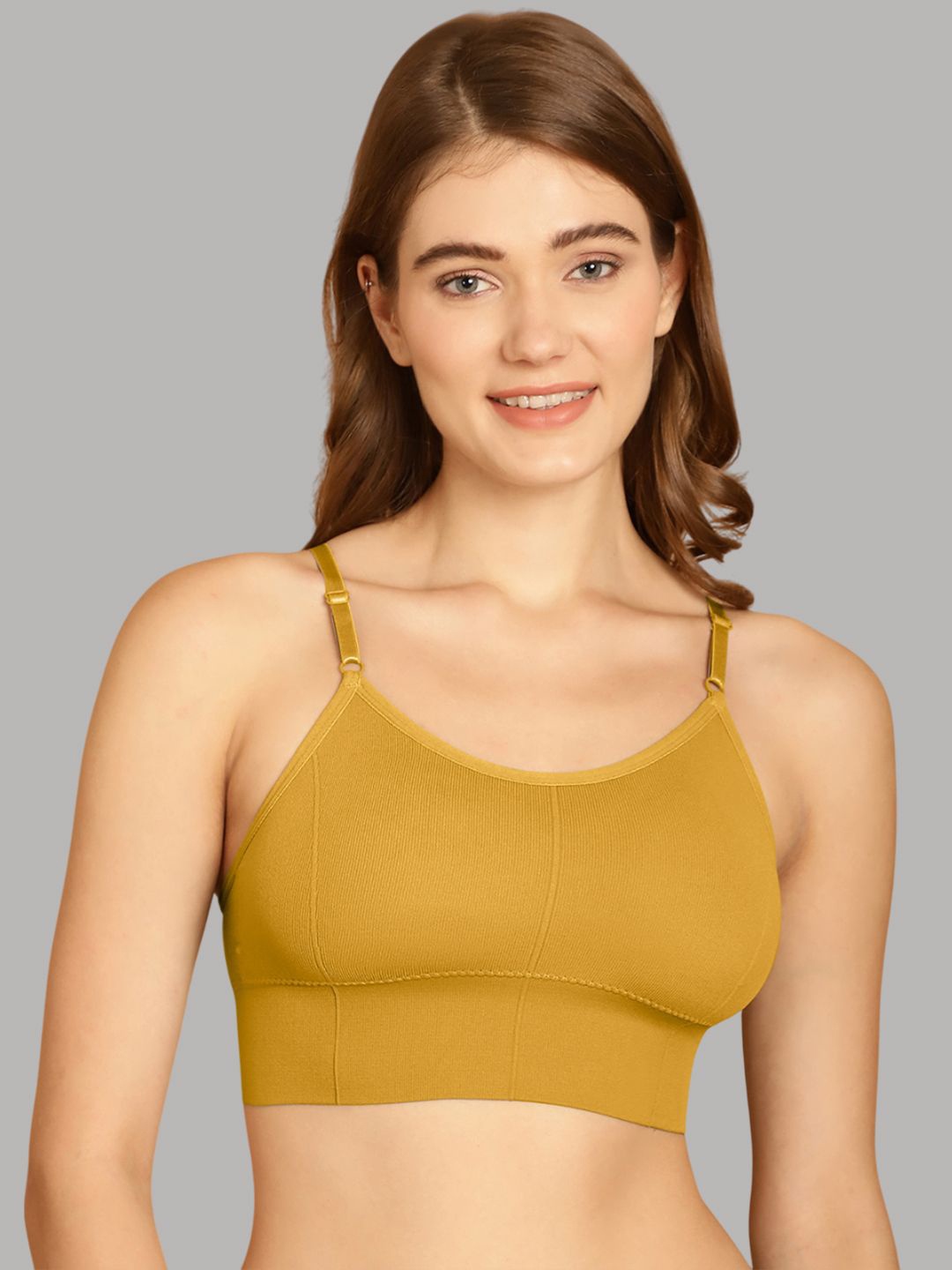 

Friskers Bra Full Coverage Lightly Padded, Gold