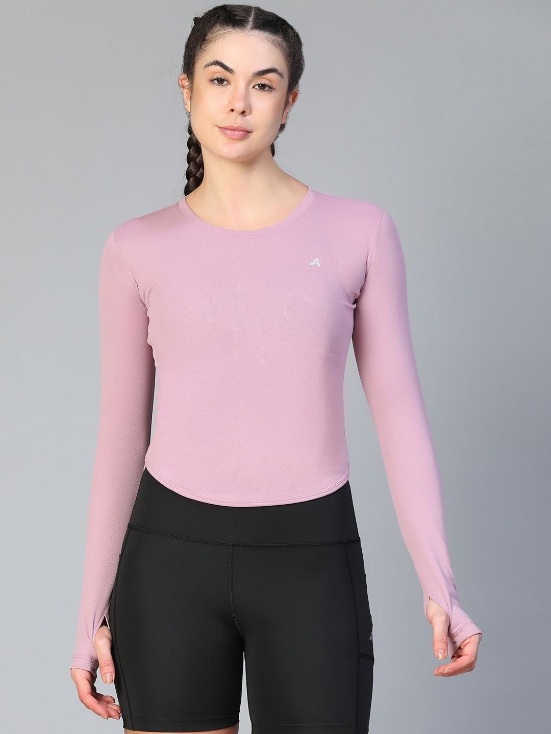 

ATHLISIS Women e-Dry Slim Fit T-shirt, Lavender