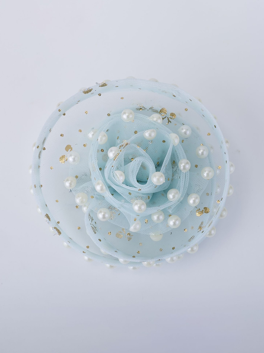 

Choko Girls Embellished Alligator Hair Clip, Blue