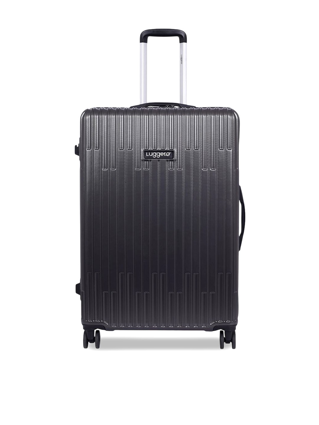 

Luggero Hard Sided Trolley Suitcase, Grey