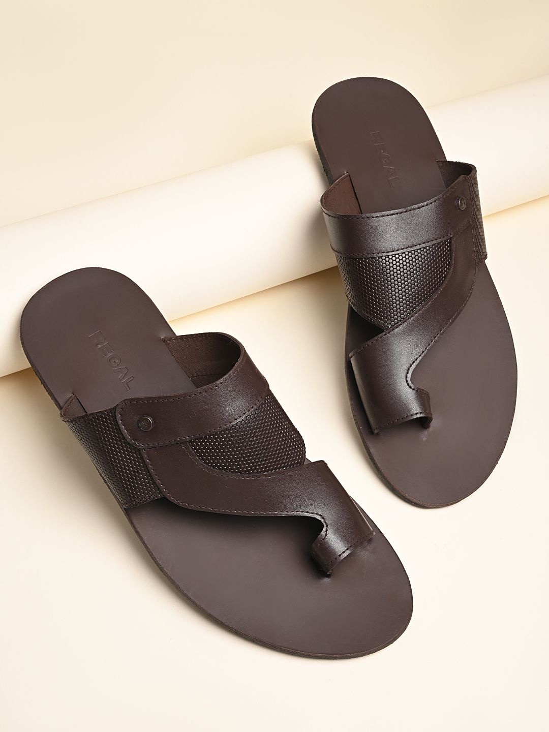 

Regal Men Leather Comfort Sandals, Brown