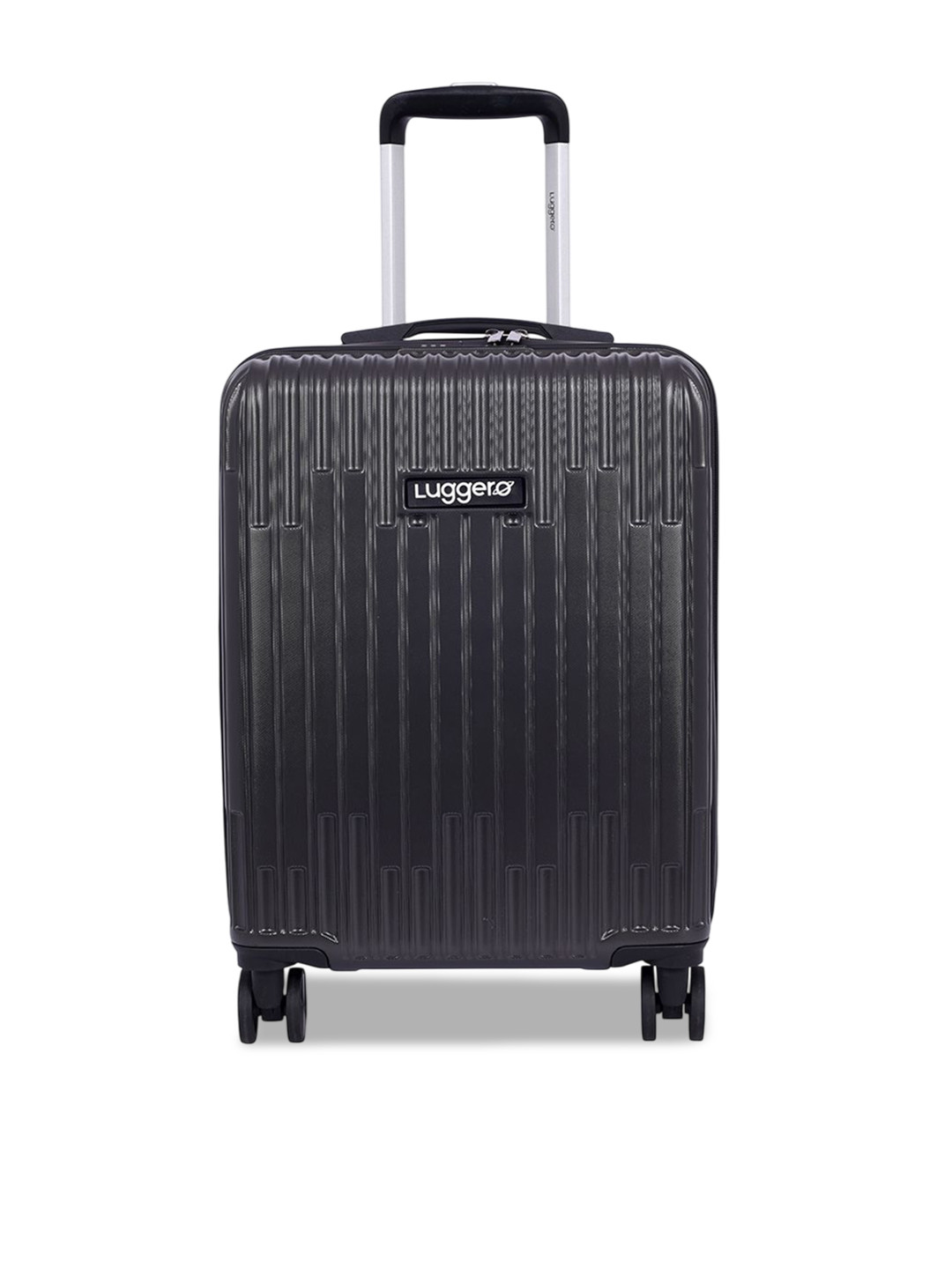 

Luggero Unisex Hard Sided Trolley Suitcase, Grey