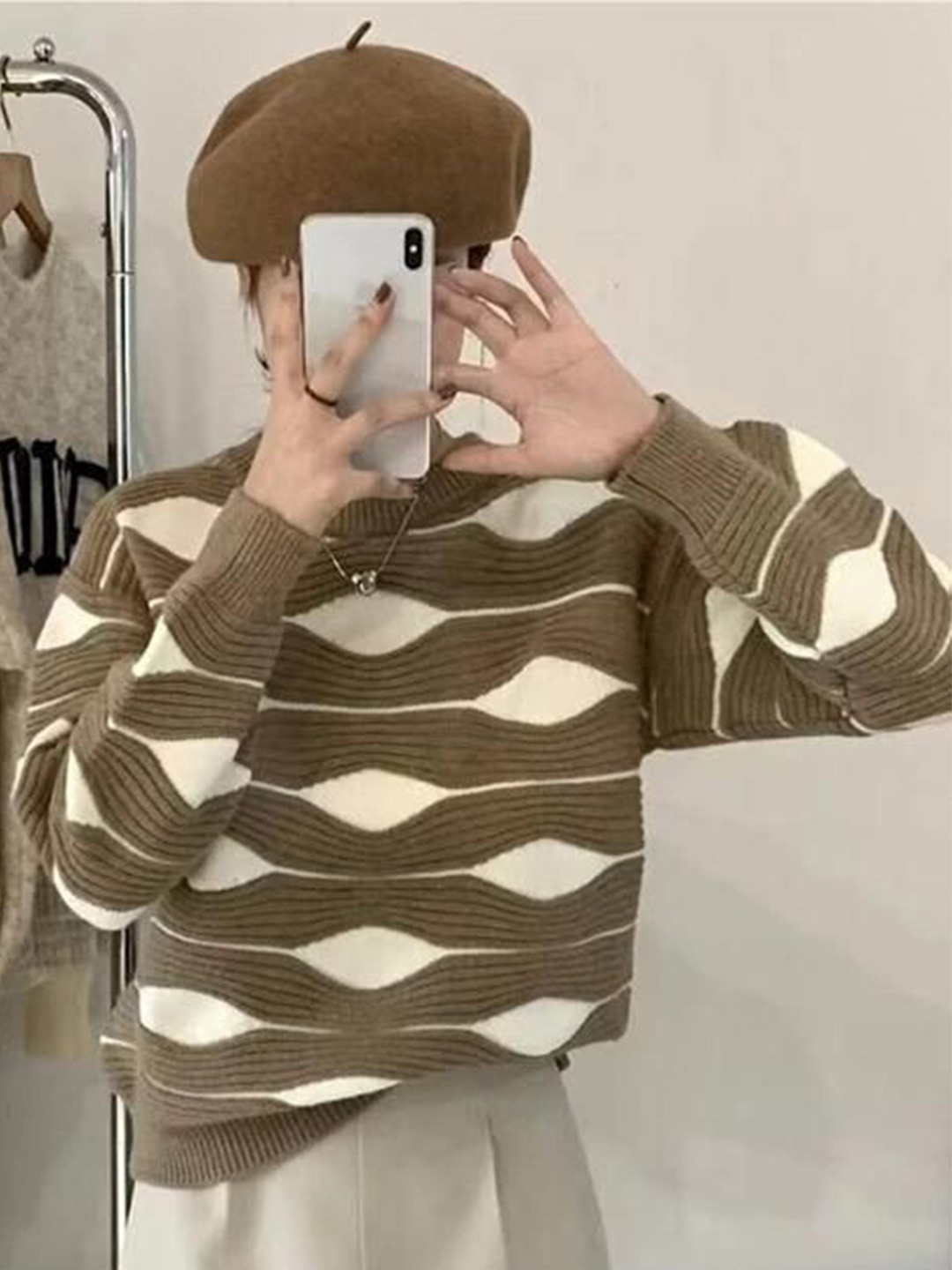 

StyleCast Women Sweatshirt, Brown