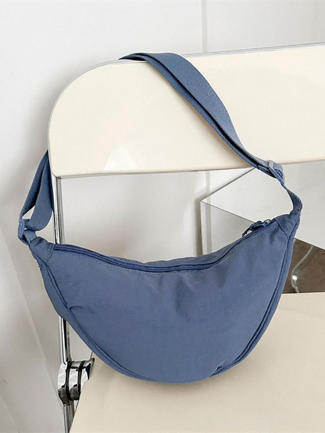 

StyleCast x Revolte Hobo Bag, Blue