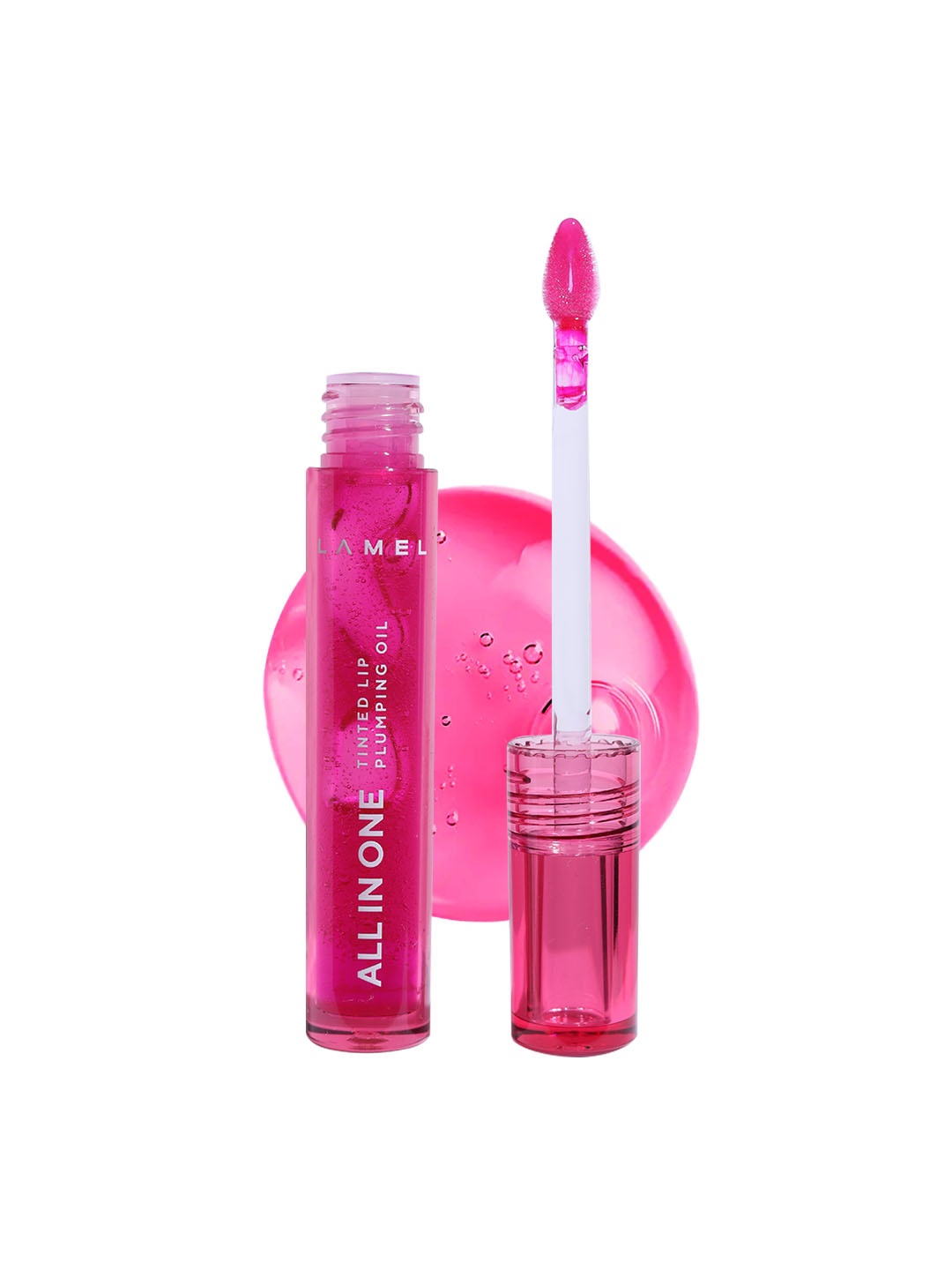 

LAMEL All in One Lip Tinted Plumping Oil 3 ml - Berry Ice 404, Pink