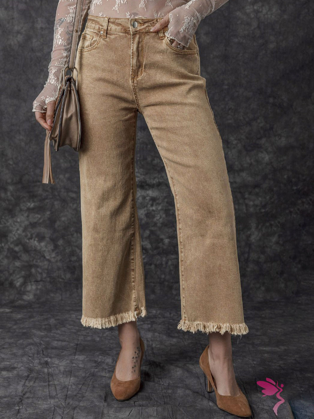 

StyleCast Women Cotton Regular Fit Jeans, Brown