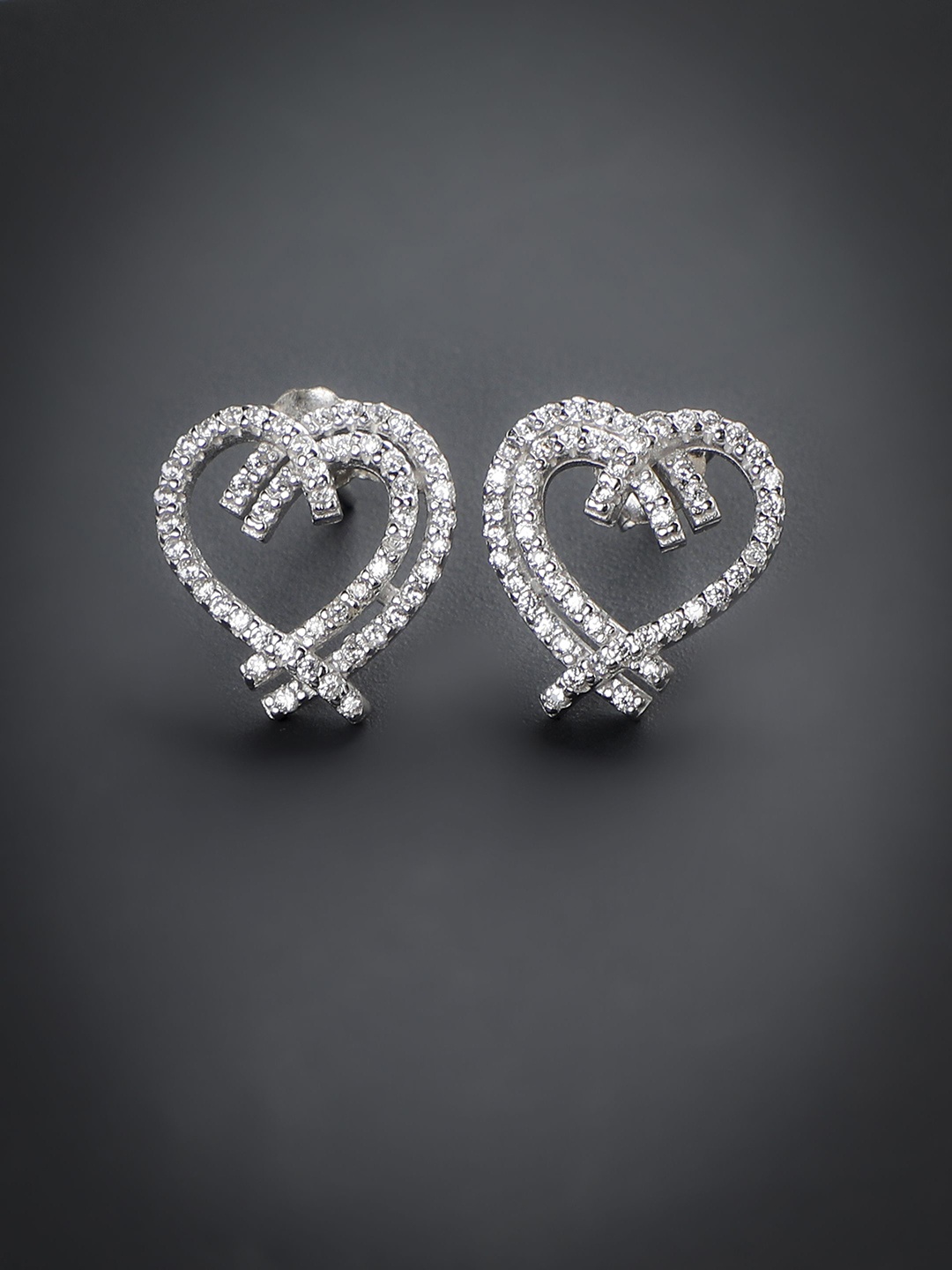 

DIAVO Contemporary Sterling Silver Studs Earrings